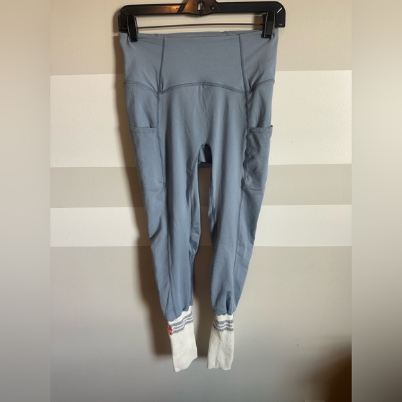 Free People Movement Sock It To Me Leggings in Stone Washed - Picture 3 of 6